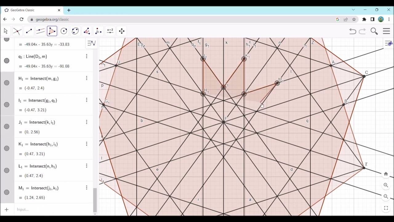 ISLAMIC GEOMETRY DESIGN USING GEOGEBRA - A PATTERN FROM MOSQUE OF AL-FAKAHANY, EGYPT