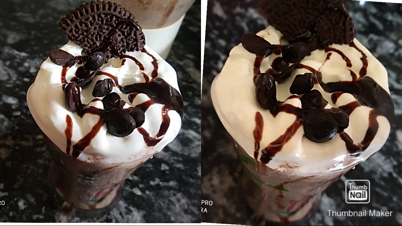 OREO CHOCOLATE THICK MILKSHAKE | OREO MILKSHAKE RECIPE | ओरियो थिक ...