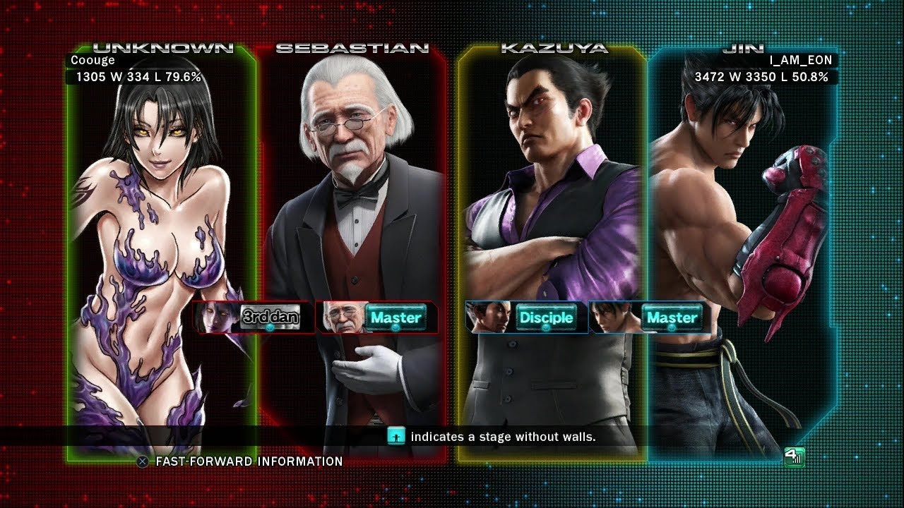 781 - Tekken Tag Tournament 2 - Coouge (Unknown/Sebastian) vs I_AM_EON (Kazuya/Jin)