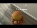 Frozen apple