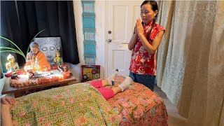 Traditional Thai Massage Body Very Relaxing Part 1 #ASMR