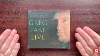 Greg Lake: Live, 2CD/DVD Digipack, Review and Unboxing (Emerson