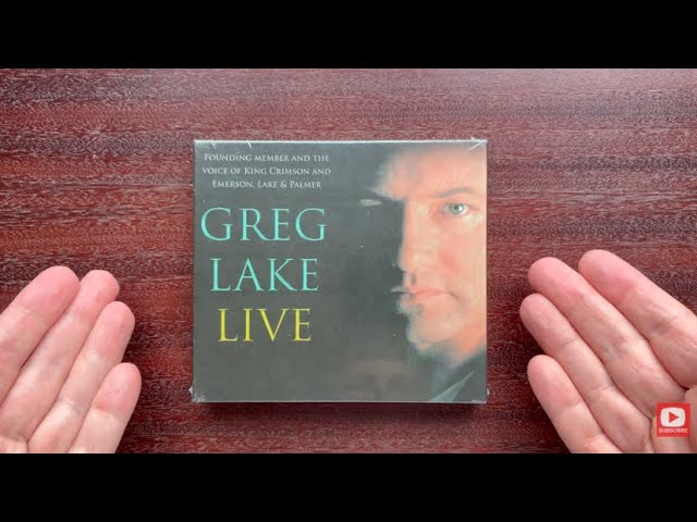Greg Lake: Live, 2CD/DVD Digipack, Review and Unboxing (Emerson
