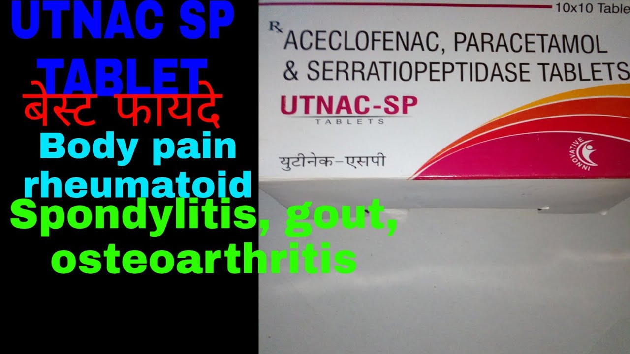 UTNAC SP TABLET IN HINDI, use, side effects, doses