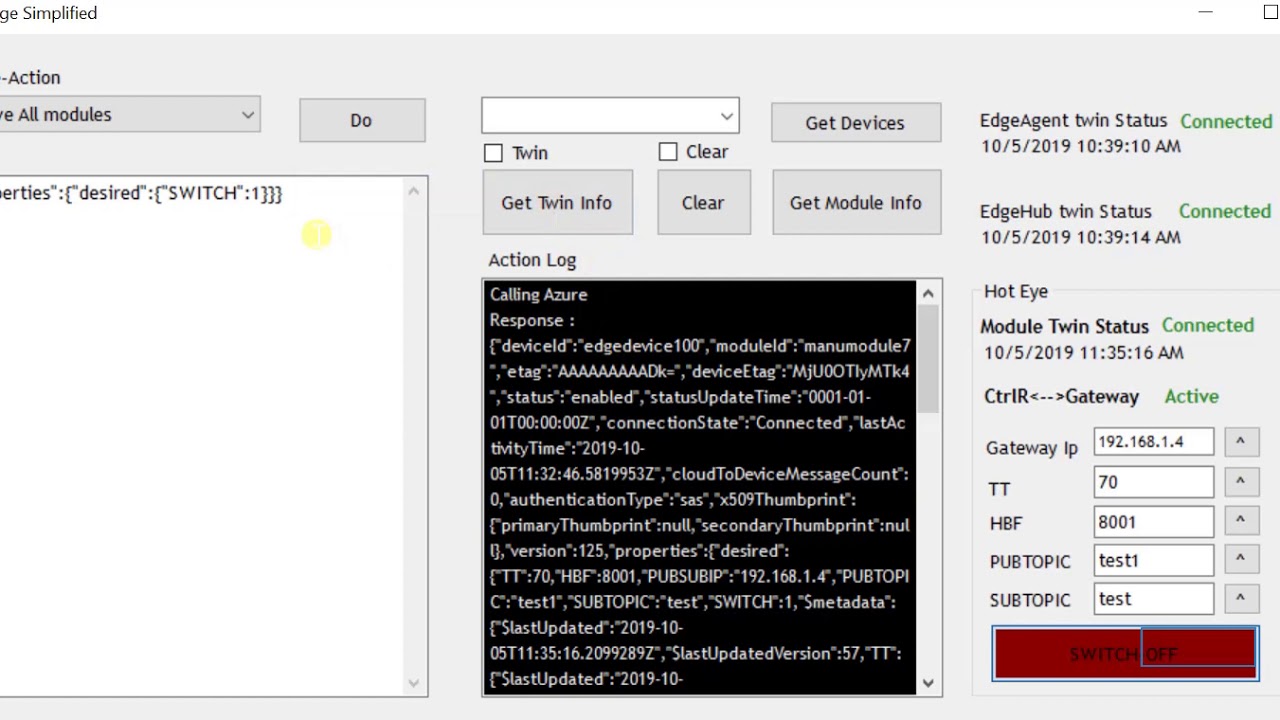 Smart plug using Azure IoT Edge part 3