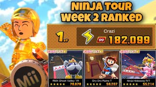 Mario Kart Tour - Ninja Tour Week 2 Ranked High Score Races screenshot 5