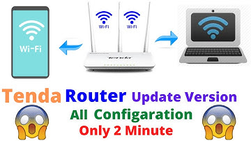 How to setup tenda Router | Model F3 Update version | All Configuration English 2020