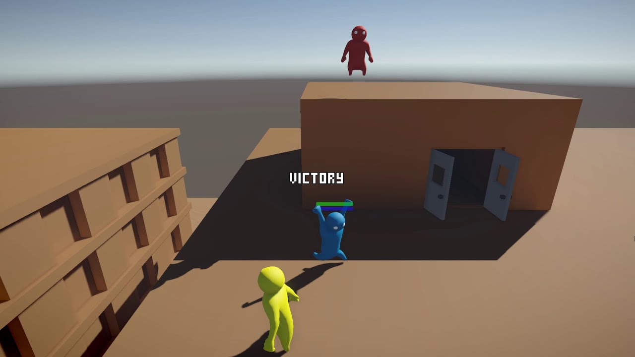 Gang Beast - 4 player Wave Win