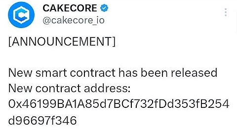 HOW TO IMPORT CAKE CORE NEW SMART CONTACT IN METAMASK STEP BY STEP