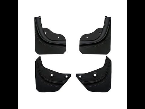 Бризковики MGC Tesla Model Y Short 2020, 2021, 2022, 2023, 2024 - н.ч. комплект 4 шт, видео 1