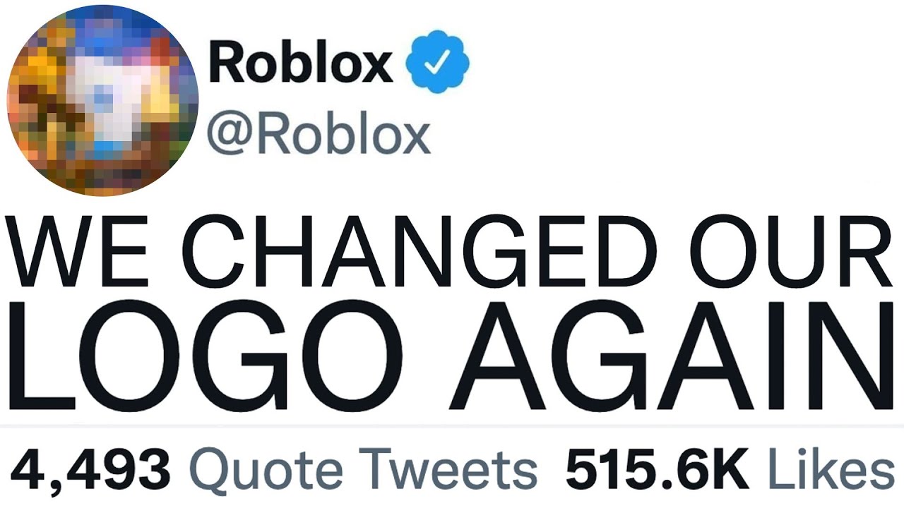 Lily on X: Is the Roblox logo changing again? 🤔 / X