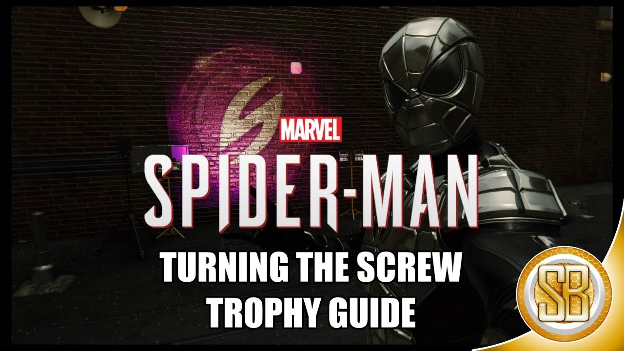 Marvel's Spider Man Remastered PS5 - Turning the Screw Trophy Guide 