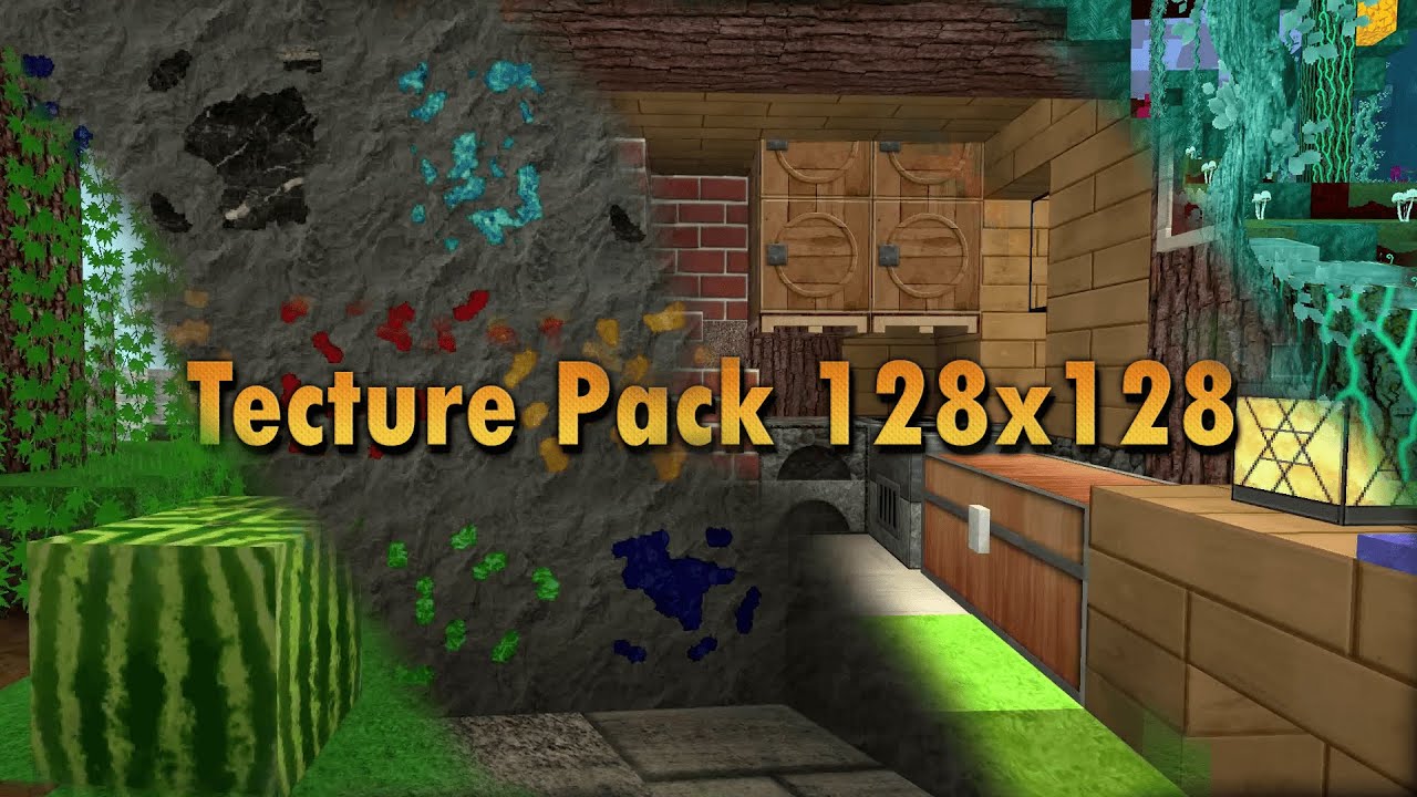 MCPE TEXTURE PACK 128x128 | MINECRFAT 1.16 NETHER UPDATE - YouTube