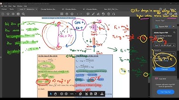 17.4 Vertical Circle Motion | Circular Motion (A2) | CAIE 9702 Physics