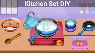 Kitchen Set DIY Cooking Chef Gameplay Episode 7  ✨️  screenshot 5