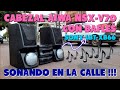 CEREBRO O CABEZAL AIWA NSX-V70 con bafles SONY LBT-XB66‼️💎 sonando EN LA CALLE‼️🤩 #290 💎🔊