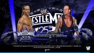 WWE 2K24 FULL MATCH —  Shawn Michaels  vs The Undertaker —World Heavyweight Title Match!'