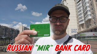 I Got A RUSSIAN Sberbank BANK CARD (AS A FOREIGNER)