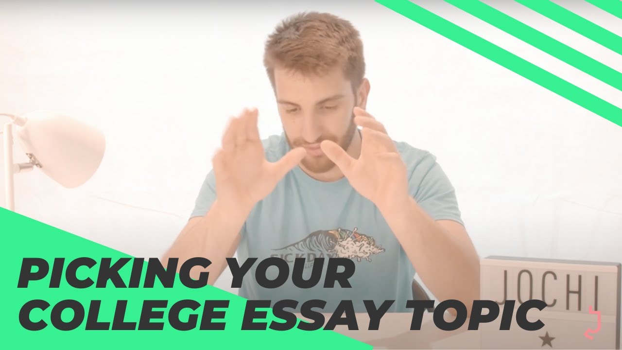 The Secret Sauce for Success in Choosing Your College Essay Topic