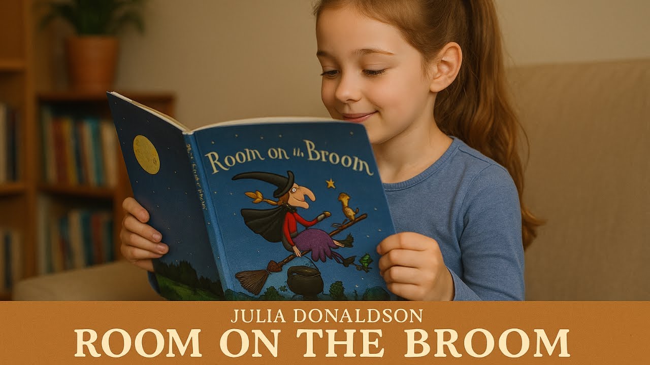 🧙‍♀️ Room on the Broom | Read Aloud by Katerina | Julia Donaldson ...