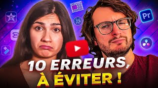 Monteur débutant : Les 10 erreurs qui ruinent vos montages vidéos !