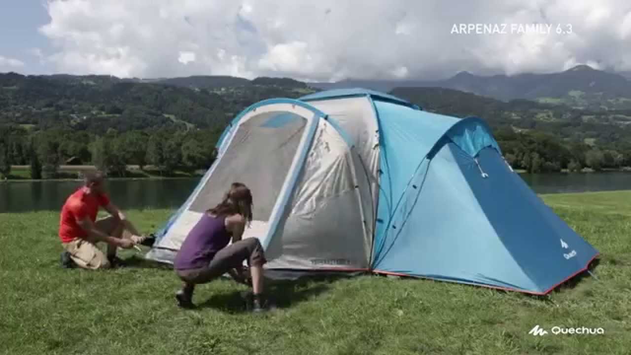 quechua 6 person tent