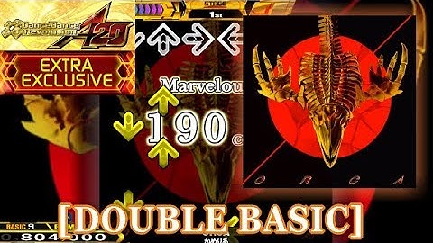 【DDR A20】 ORCA [DOUBLE BASIC] 譜面確認＋クラップ