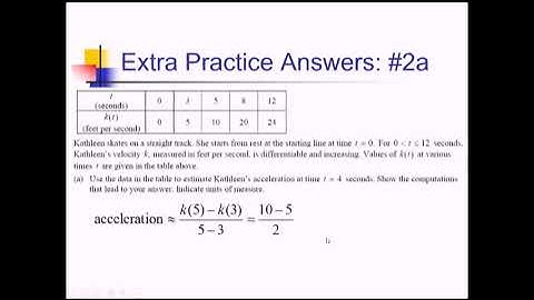 Motion and Position: Problem Set #5