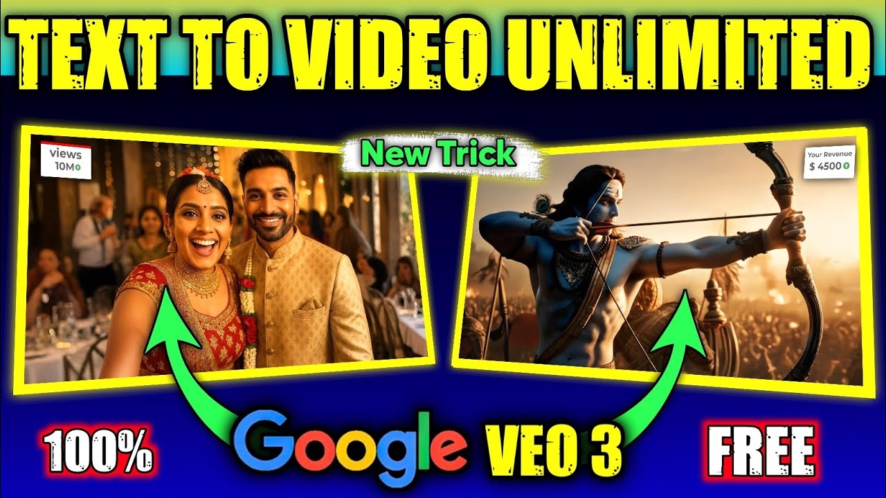 Get Google Veo 3 for FREE! | Create Realistic AI Videos from Just Text ...