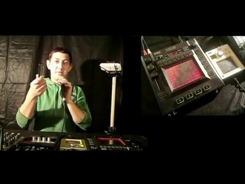 Как играть диджей-сет на одном Kaoss pad 3.Видео урок по live looping.Урок №3.Drum'n'bass