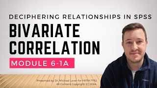 Module 6-1A: Bivariate Correlation