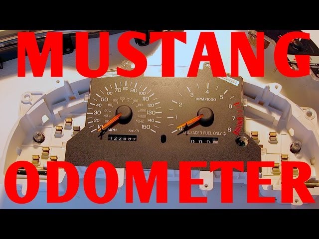 Easy Fix: How to Fix the Odometer on a 1994 Ford Mustang 3 sddefault