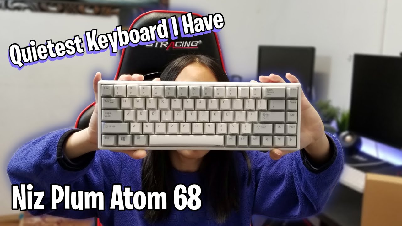 The Quietest Keyboard I Have - Epomaker Niz Plum Atom 68 Keyboard