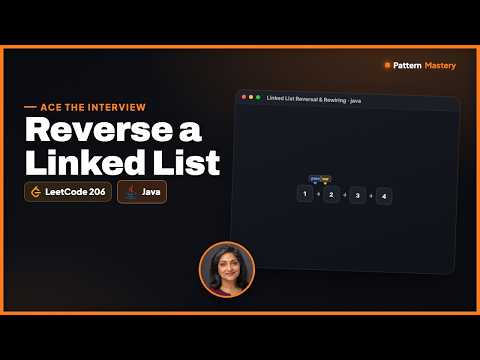 Reverse a Linked List - LeetCode 206 | Linked List Reversal & Rewiring (Java)