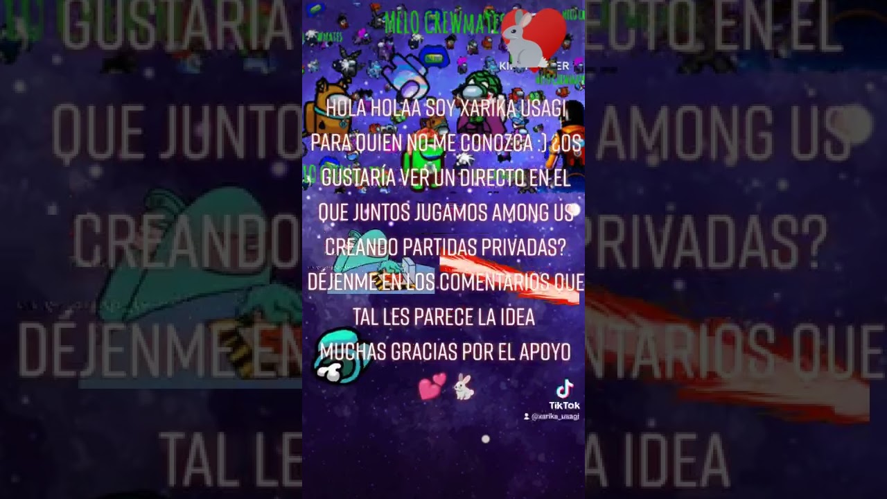 Directo Among Us partidas privadas con subs :) 