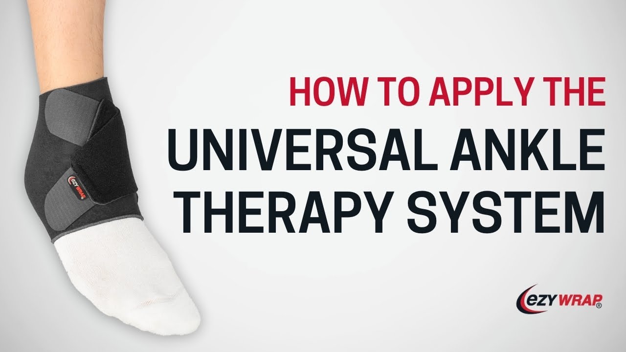 Ezy Wrap Universal Ankle Therapy System (Model 7750) Application