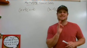 Multiplying Binomials Special Cases