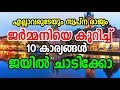 Top 10 Facts about Germany | ജര്‍മ്മനിയെ കുറിച്ച് 10 കാര്യങ്ങള്‍ | ജയില്‍ ചാടിക്കോ !