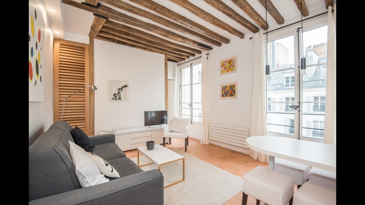 (Ref 07231) 1bedroom furnished apartment for rent on rue Saint