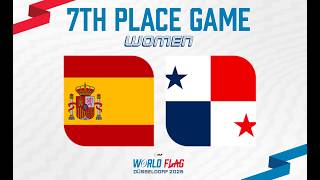 LIVE: Spain v Panama | Women | 7th place game | IFAF World Flag 2026