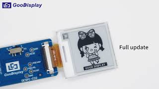 Superfast Refresh! 1.22" E Ink Display 2s Full Update, 0.3s Partial Arduino Compatible &amp; Low Power