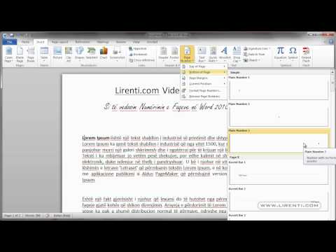 Video: Si Të Hiqni Një Numër Faqe Nga Një Faqe Me Titull Word
