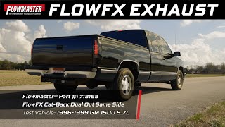 1996-1999 GM 1500 Flowmaster Cat-Back FlowFX Stainless Steel Exhaust System (718188)