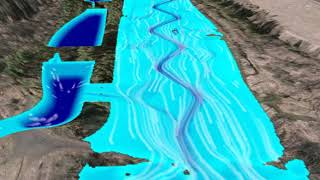2yr Flood Depth 3D Particle Tracing