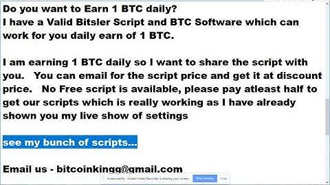 BitSler 101% Winning Setting To Triple Bitcoin Balance Free Scripts Bot Software