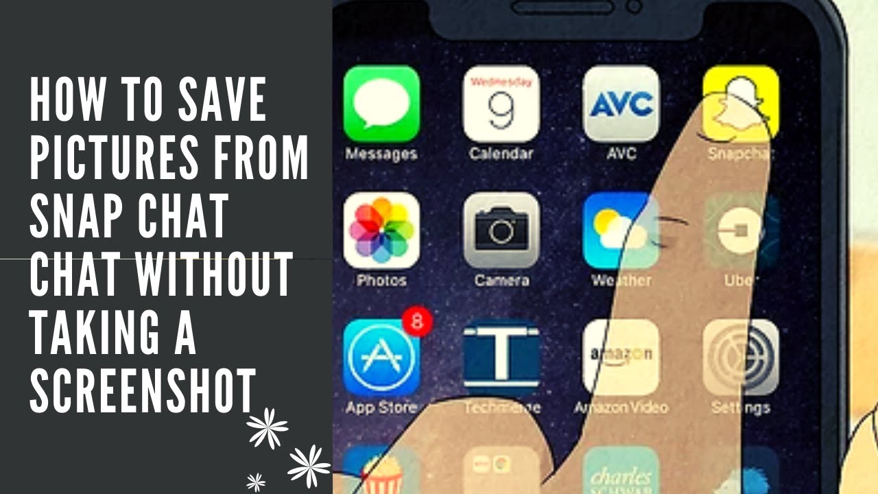 How To Save Pictures From Snap Chat Without Taking A Screenshot How To Screenshot On Snap Chat Youtube