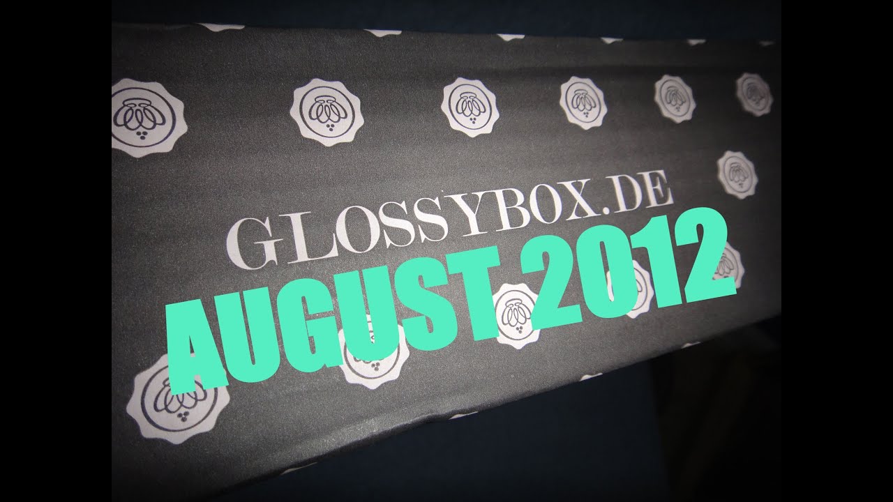 Glossybox USA - August 2012