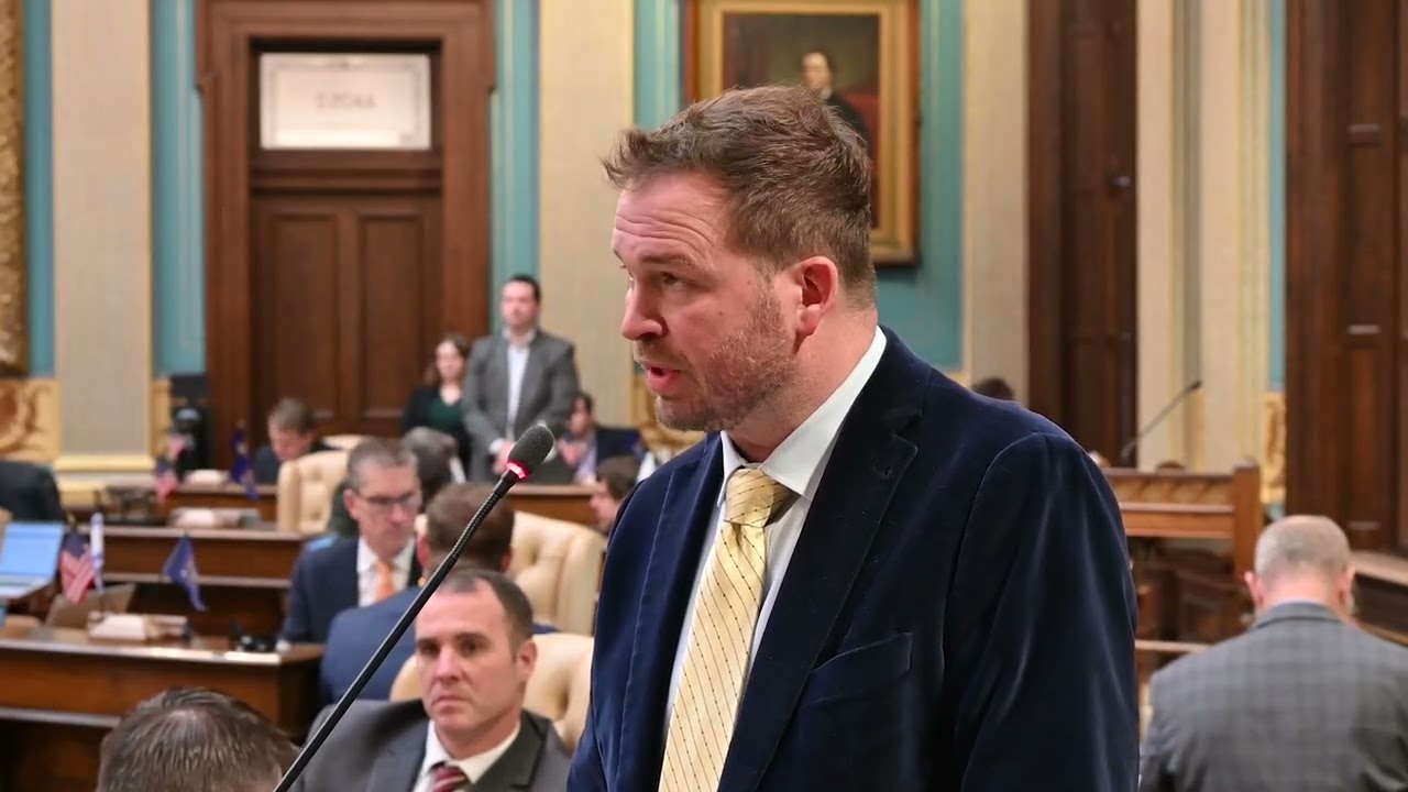 Sen. Lindsey offers an amendment supporting House Bill 4583 to set millage election date