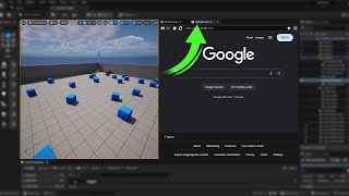 Web Browser Inside Unreal Engine 5 Profile