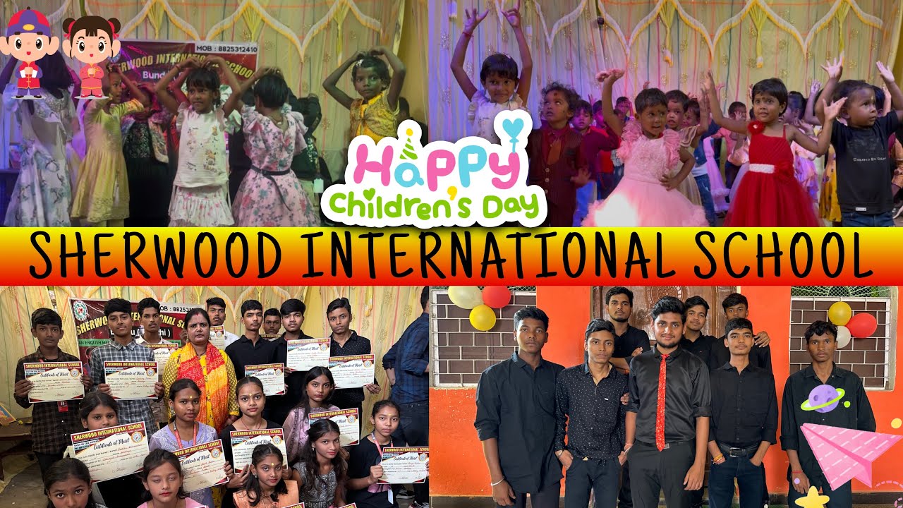 Children’s Day Celebration 🥳 🔥Sherwood International School 🏫